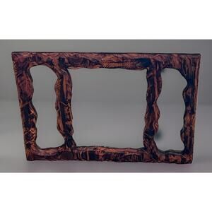 Live Edge Natural Wood Mirror and Frame Wall Decor Accent Rustic Cabin